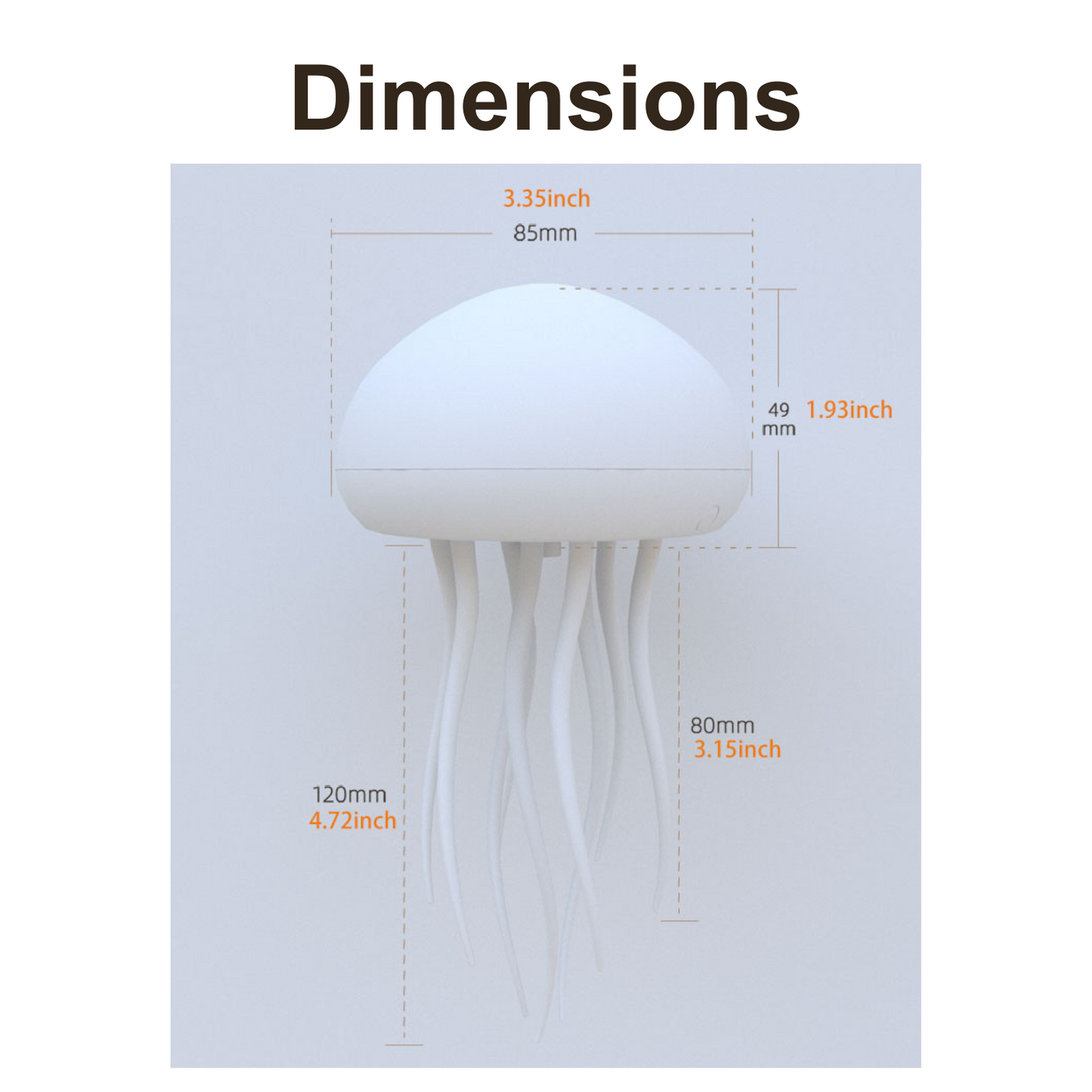 LED Jellyfish Night Light