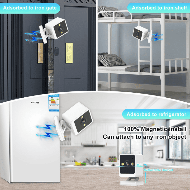 Magnetic Fixed Camera