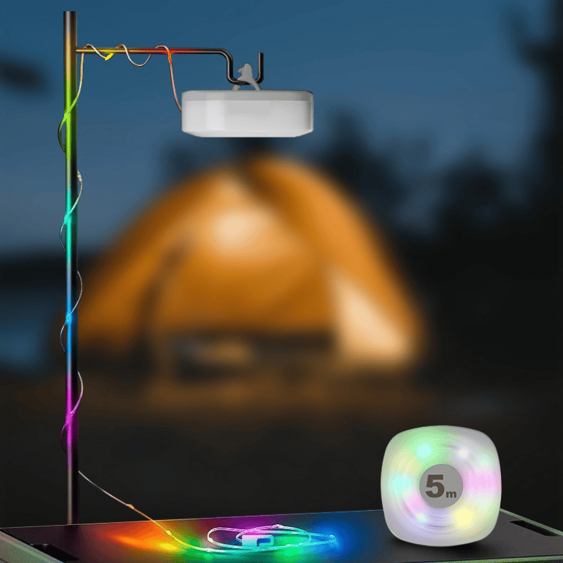 Multi-function LED camping lamp