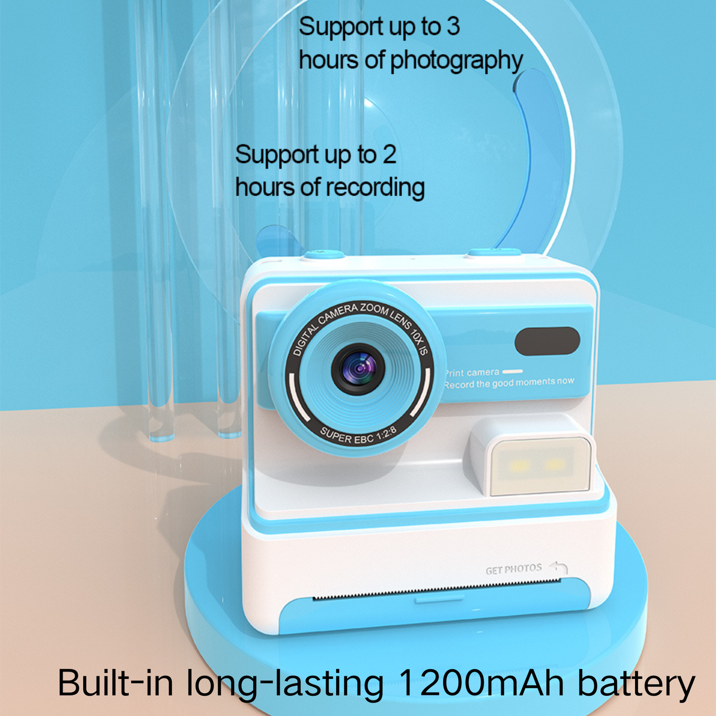 Instant Print Camera for Kids
