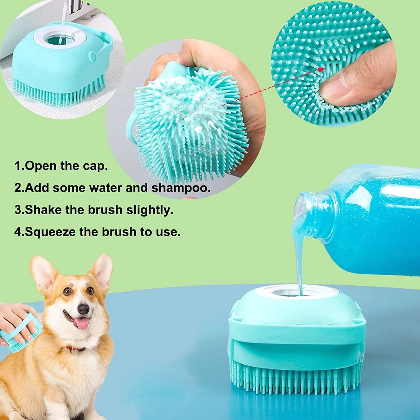 Dog Bath Brush