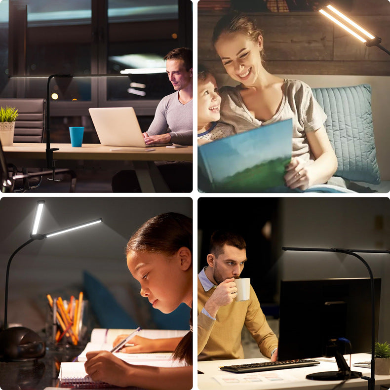 Double Head LED Desk Lamp