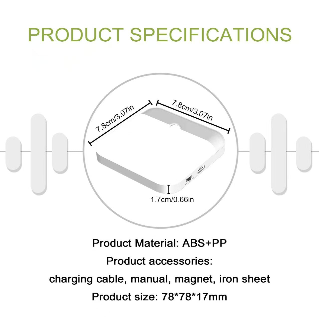 Rechargeable Motion Sensor Light