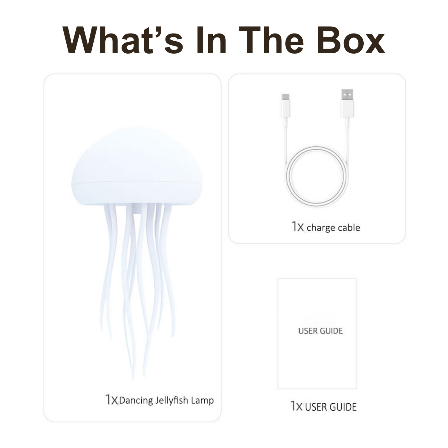 LED Jellyfish Night Light
