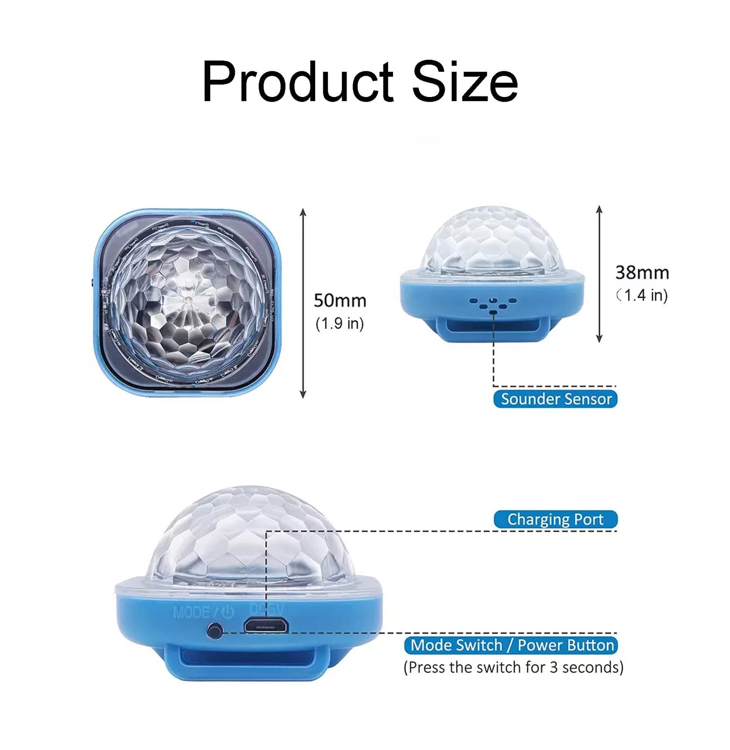 Mini Disco Light Ball