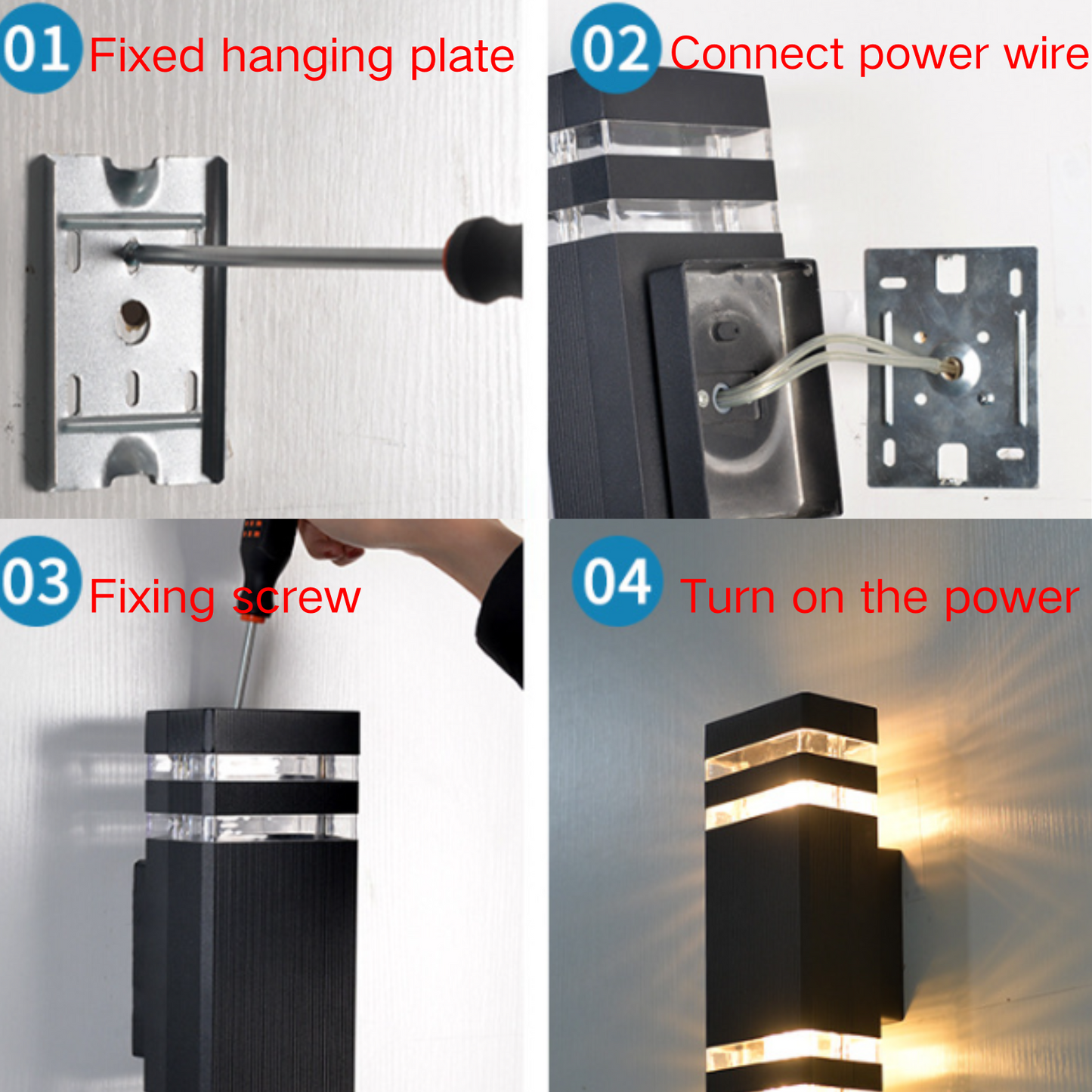 LED Up and Down Wall Light