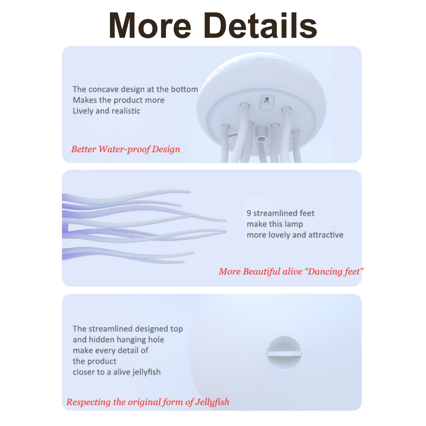LED Jellyfish Night Light