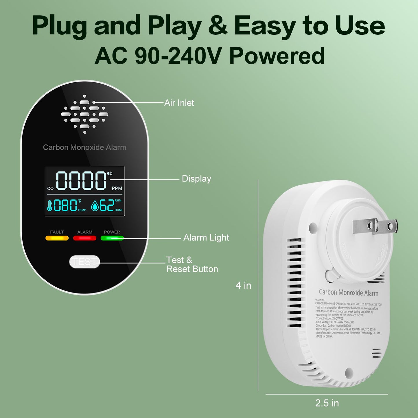 Carbon Monoxide Alarm